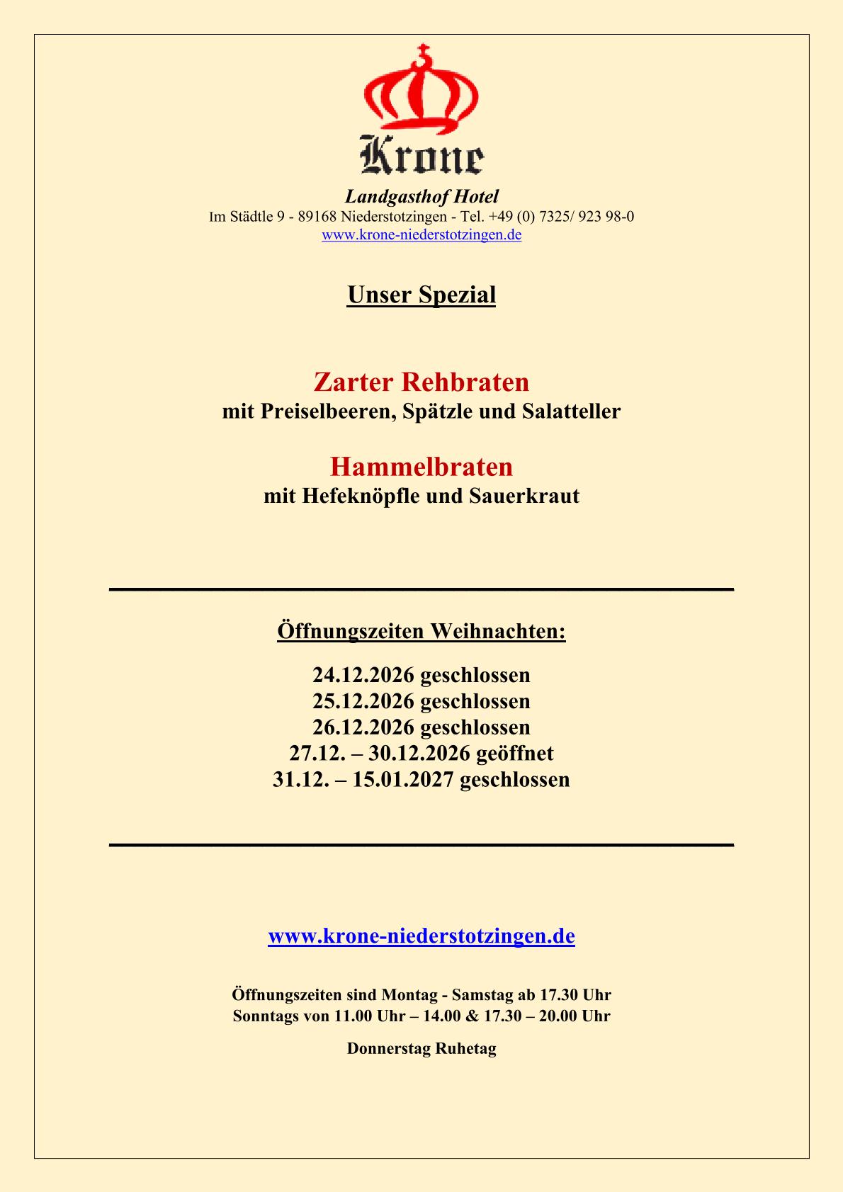 Sonntag